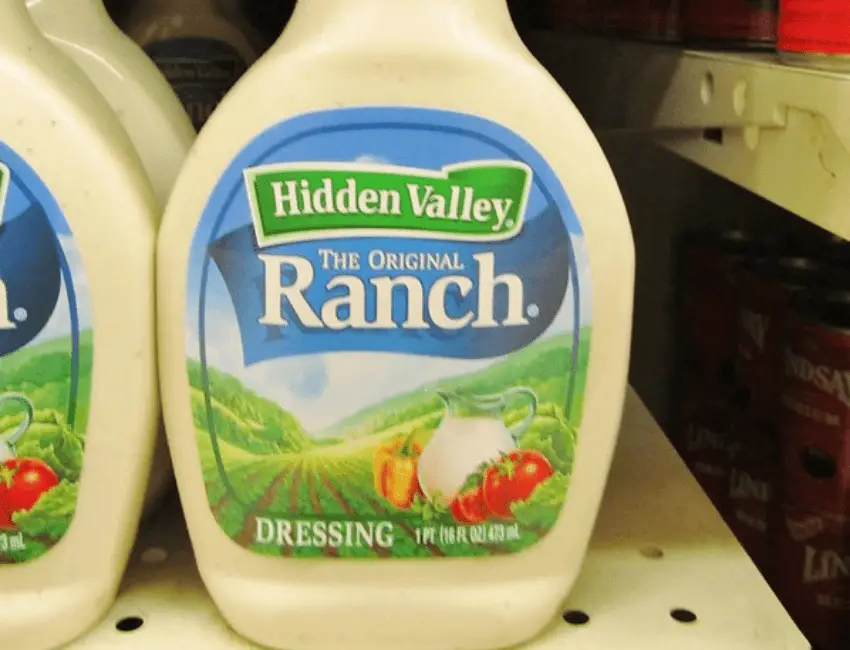 Ranch Dressing Bottle